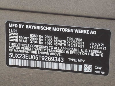 2026 BMW X5 xDrive40i