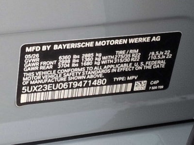 2026 BMW X5 xDrive40i