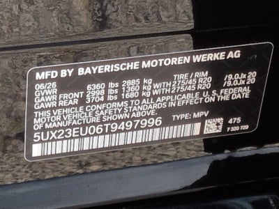 2026 BMW X5 xDrive40i xDrive40i