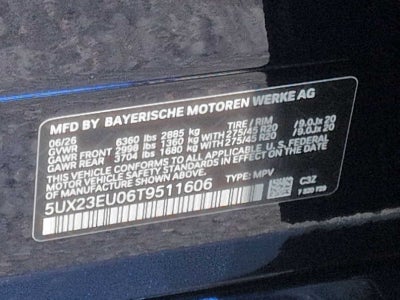 2026 BMW X5 xDrive40i xDrive40i