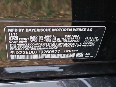 2026 BMW X5 xDrive40i