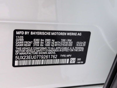 2026 BMW X5 xDrive40i