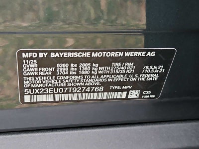 2026 BMW X5 xDrive40i