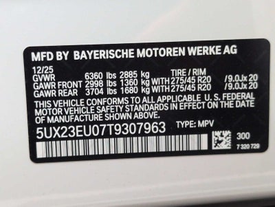 2026 BMW X5 xDrive40i