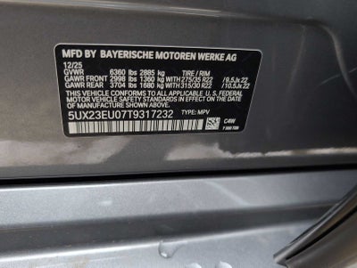 2026 BMW X5 xDrive40i