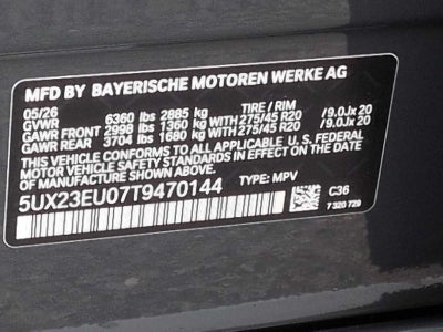 2026 BMW X5 xDrive40i