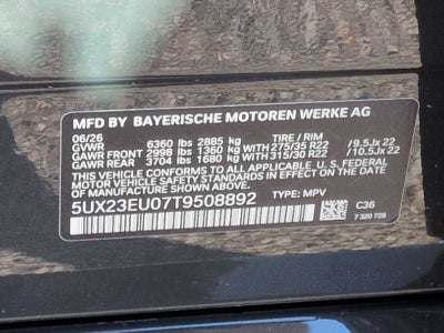 2026 BMW X5 xDrive40i xDrive40i