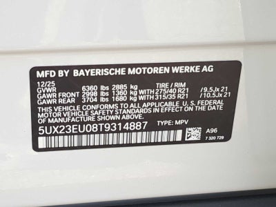 2026 BMW X5 xDrive40i