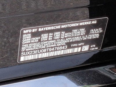 2026 BMW X5 xDrive40i
