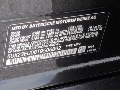 2026 BMW X5 xDrive40i xDrive40i