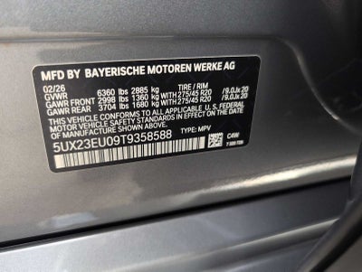 2026 BMW X5 xDrive40i