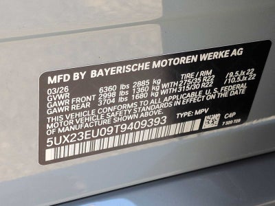 2026 BMW X5 xDrive40i