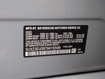 2026 BMW X5 xDrive40i xDrive40i