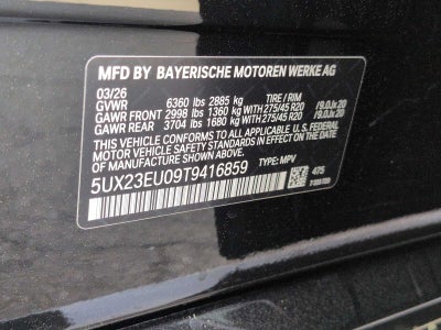 2026 BMW X5 xDrive40i xDrive40i