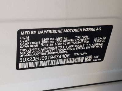 2026 BMW X5 xDrive40i
