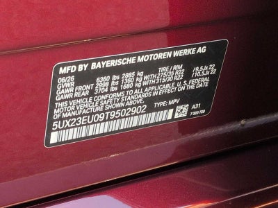 2026 BMW X5 xDrive40i xDrive40i