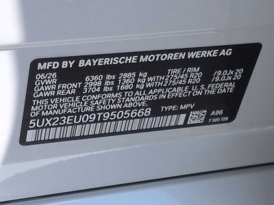 2026 BMW X5 xDrive40i xDrive40i