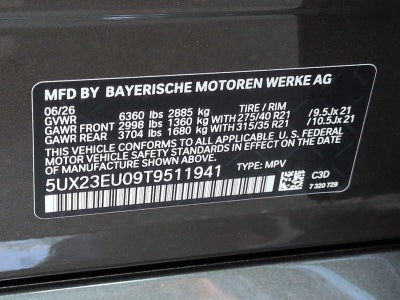 2026 BMW X5 xDrive40i xDrive40i