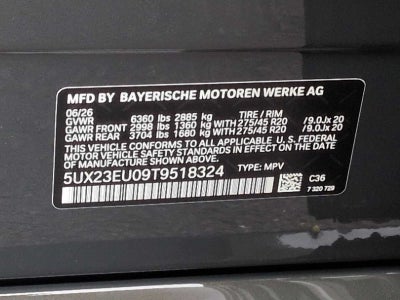 2026 BMW X5 xDrive40i xDrive40i