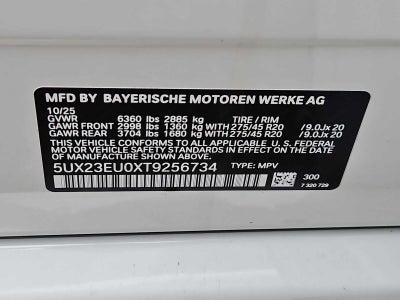 2026 BMW X5 xDrive40i