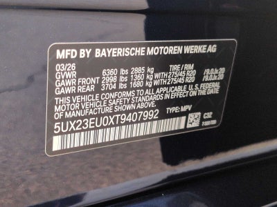 2026 BMW X5 xDrive40i