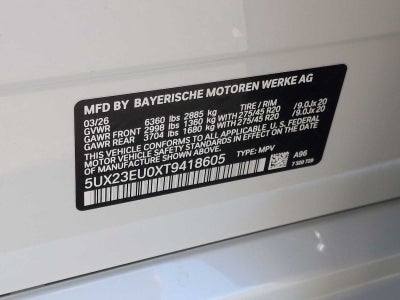 2026 BMW X5 xDrive40i xDrive40i