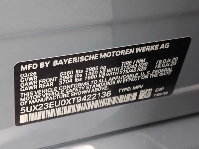 2026 BMW X5 xDrive40i xDrive40i