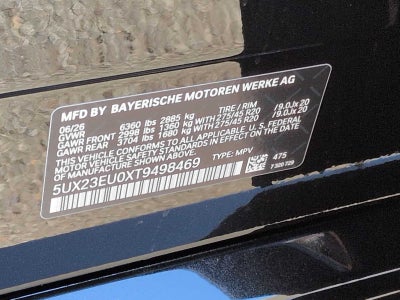 2026 BMW X5 xDrive40i xDrive40i