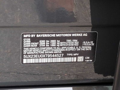 2026 BMW X5 xDrive40i