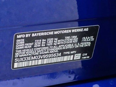 2027 BMW X7 M60i