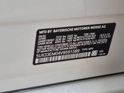 2027 BMW X7 M60i