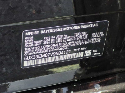 2027 BMW X7 M60i
