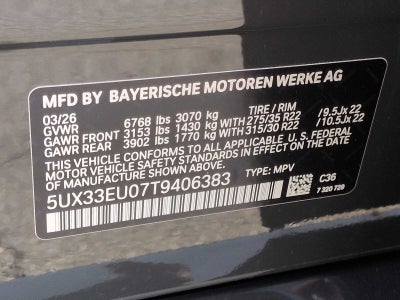 2026 BMW X5 M60i