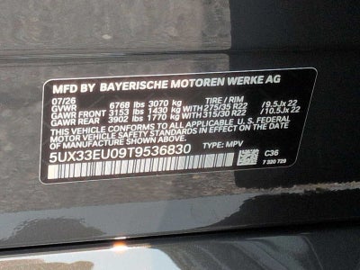 2026 BMW X5 M60i