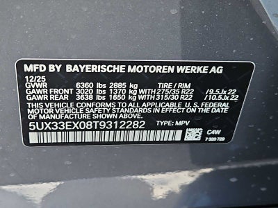 2026 BMW X6 xDrive40i