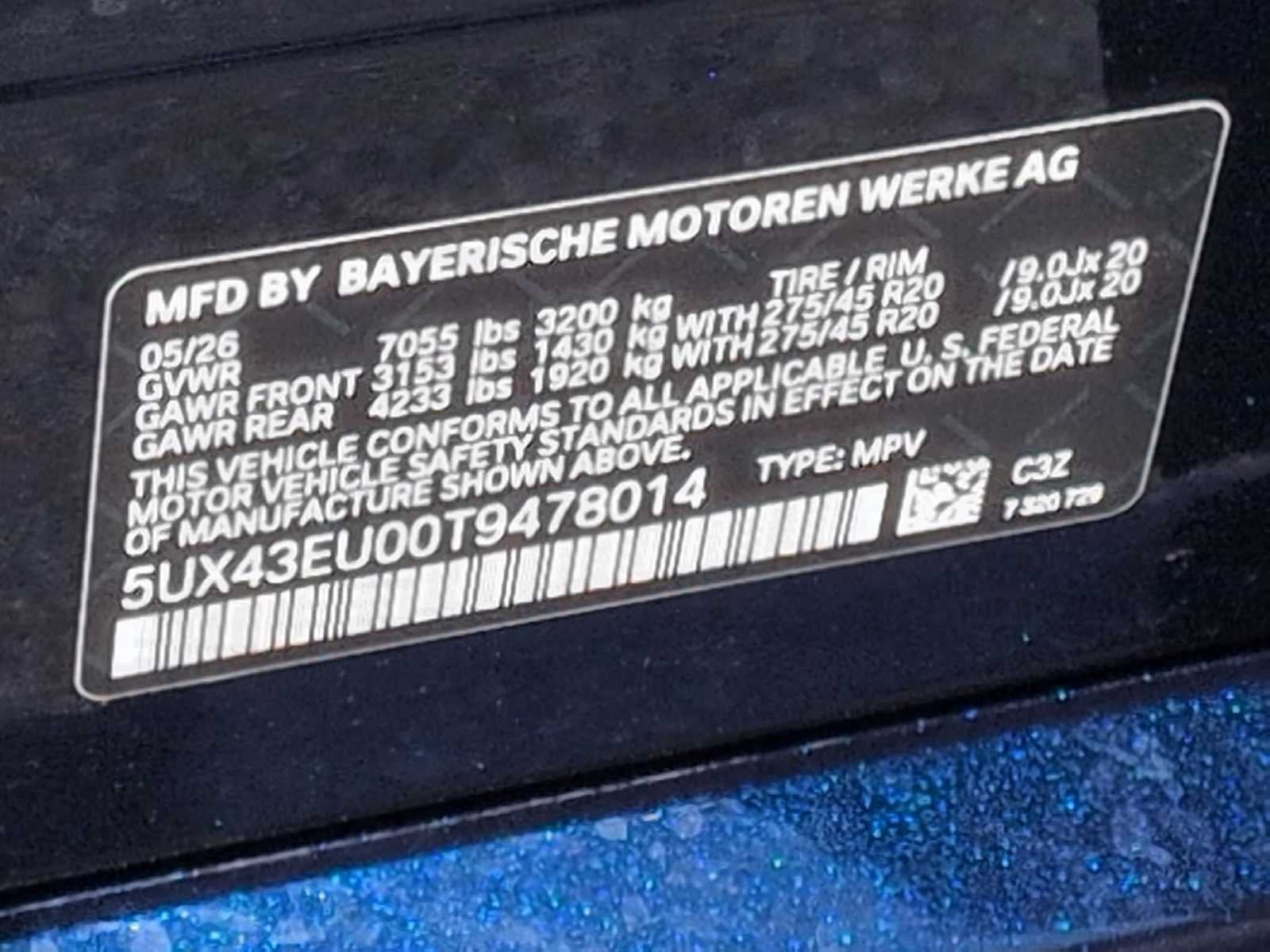 2026 BMW X5 xDrive50e