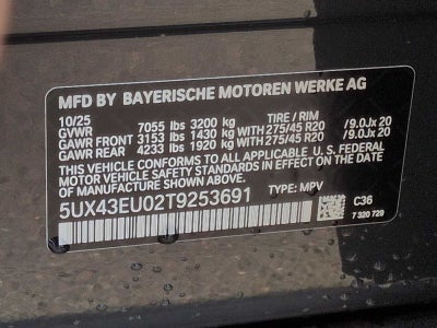 2026 BMW X5 xDrive50e