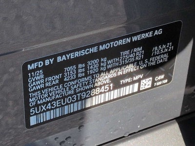 2026 BMW X5 xDrive50e