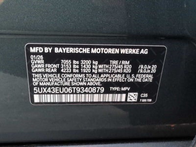 2026 BMW X5 xDrive50e