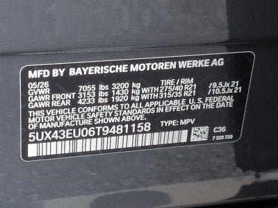 2026 BMW X5 xDrive50e