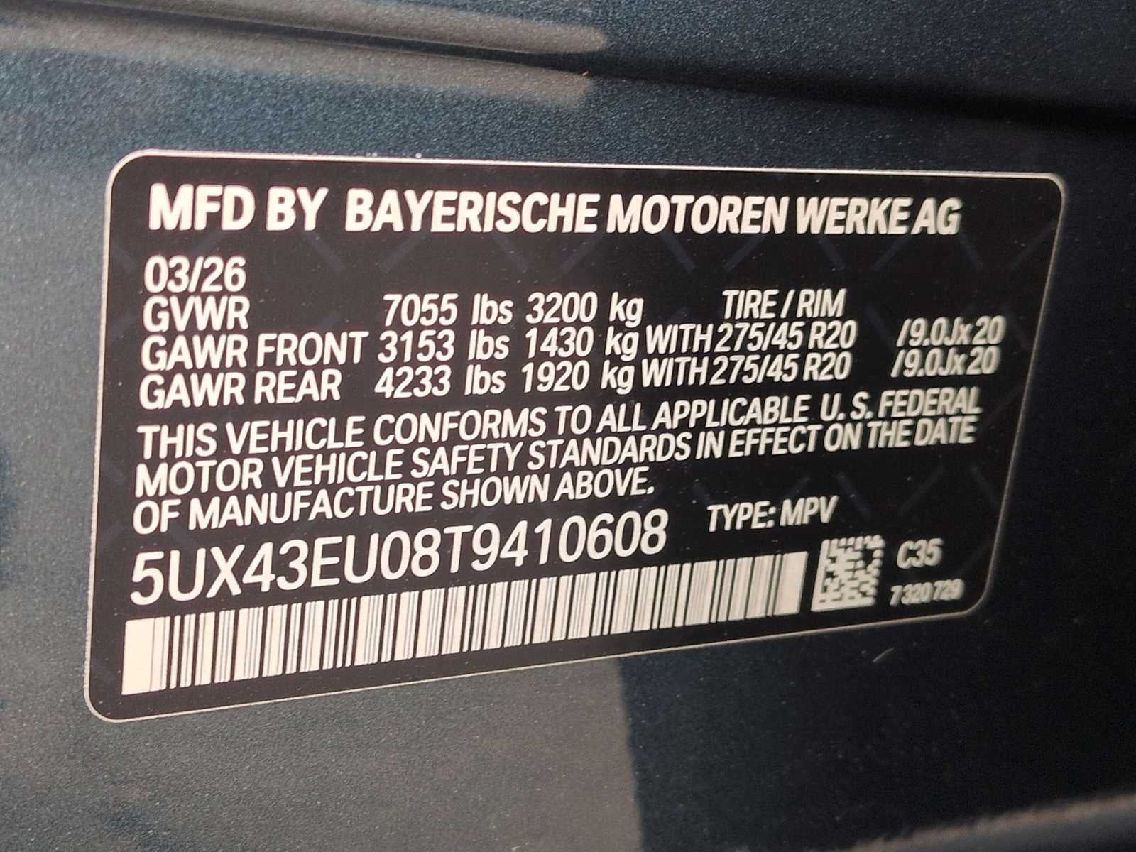 2026 BMW X5 xDrive50e xDrive50e