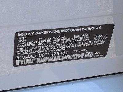 2026 BMW X5 xDrive50e