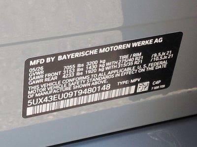 2026 BMW X5 xDrive50e