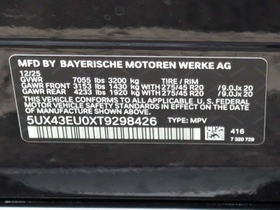 2026 BMW X5 xDrive50e