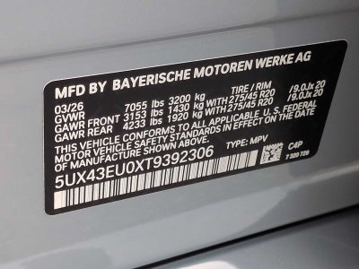 2026 BMW X5 xDrive50e