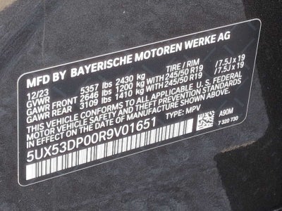 2024 BMW X3 xDrive30i