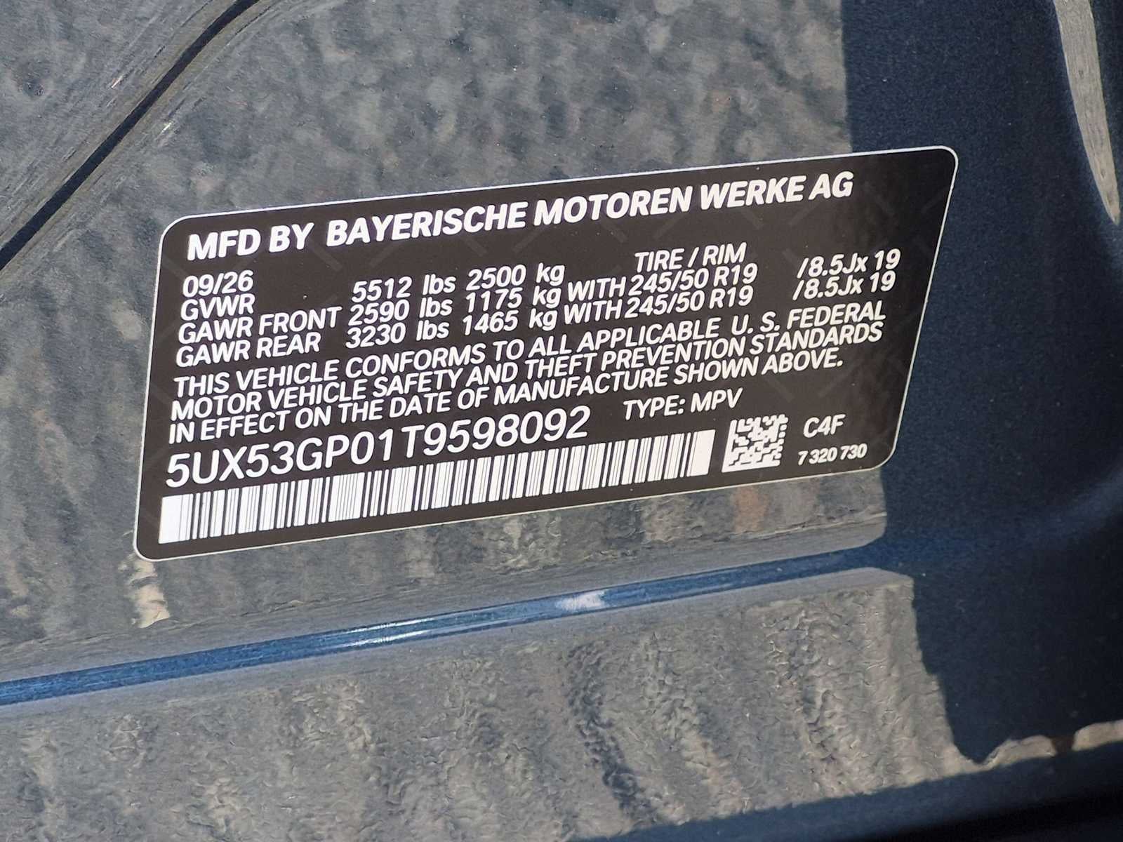2026 BMW X3 30 xDrive