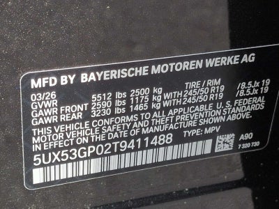 2026 BMW X3 30 xDrive 30 xDrive