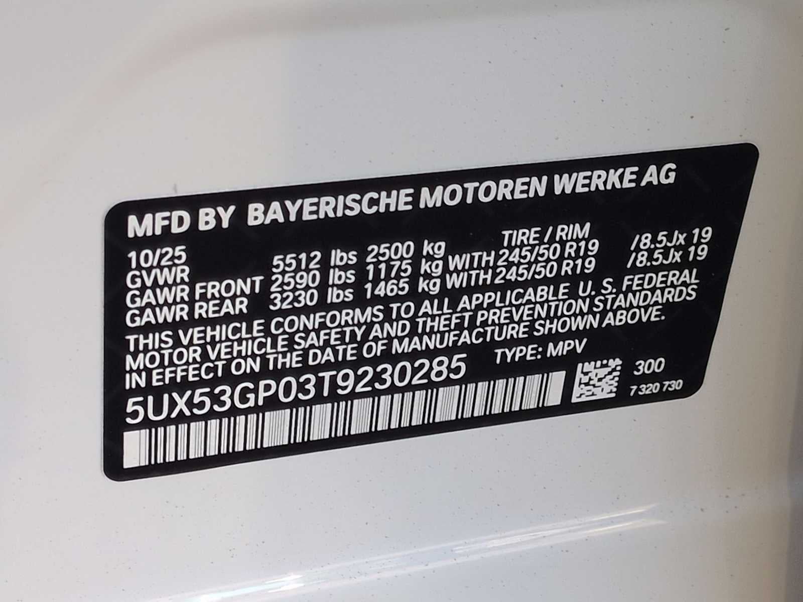 2026 BMW X3 30 xDrive
