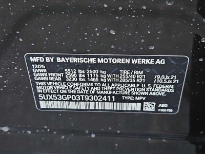 2026 BMW X3 30 xDrive